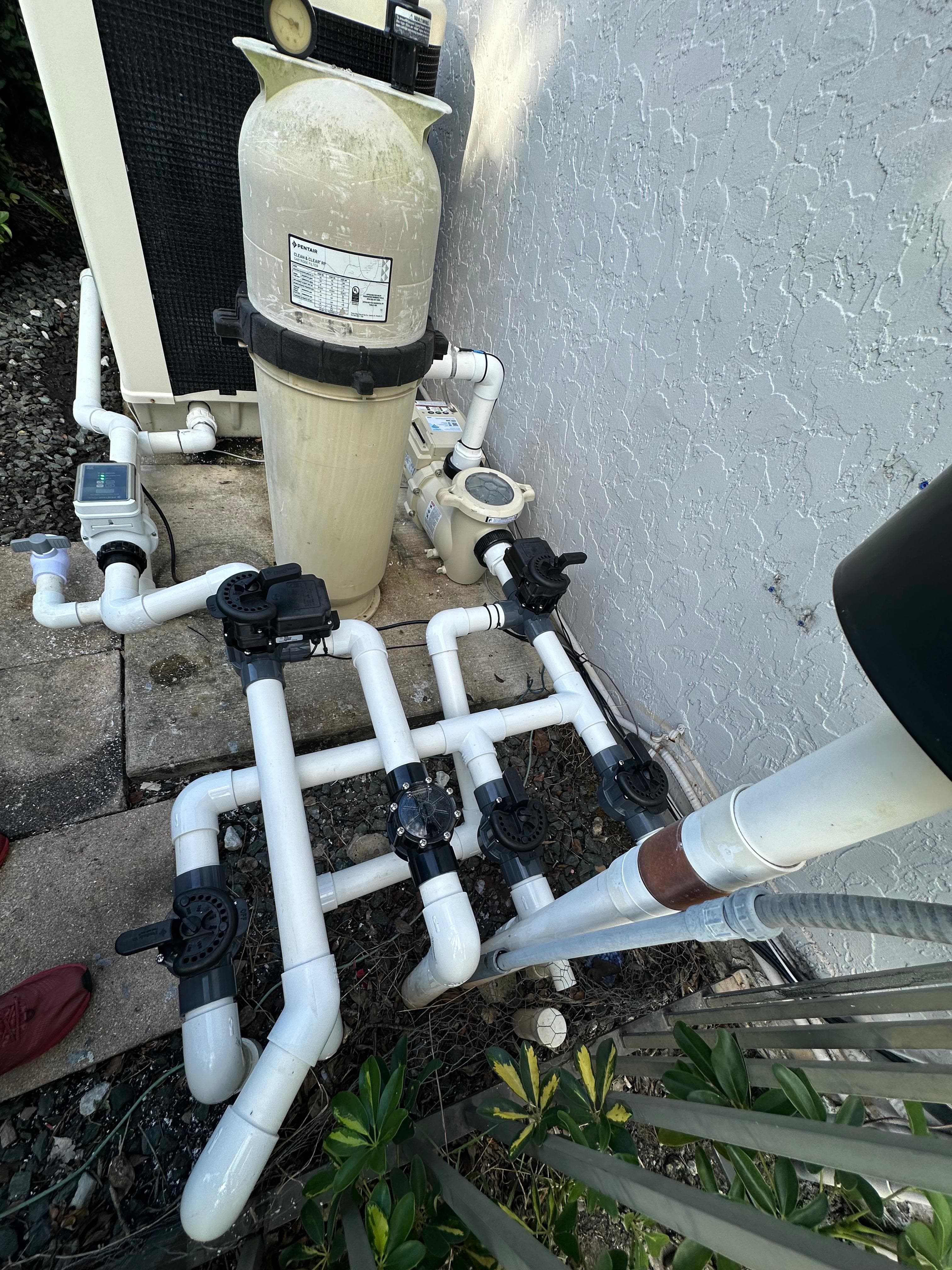 Pool equipment upgrade project 3 - Blue Clair Pool South Florida