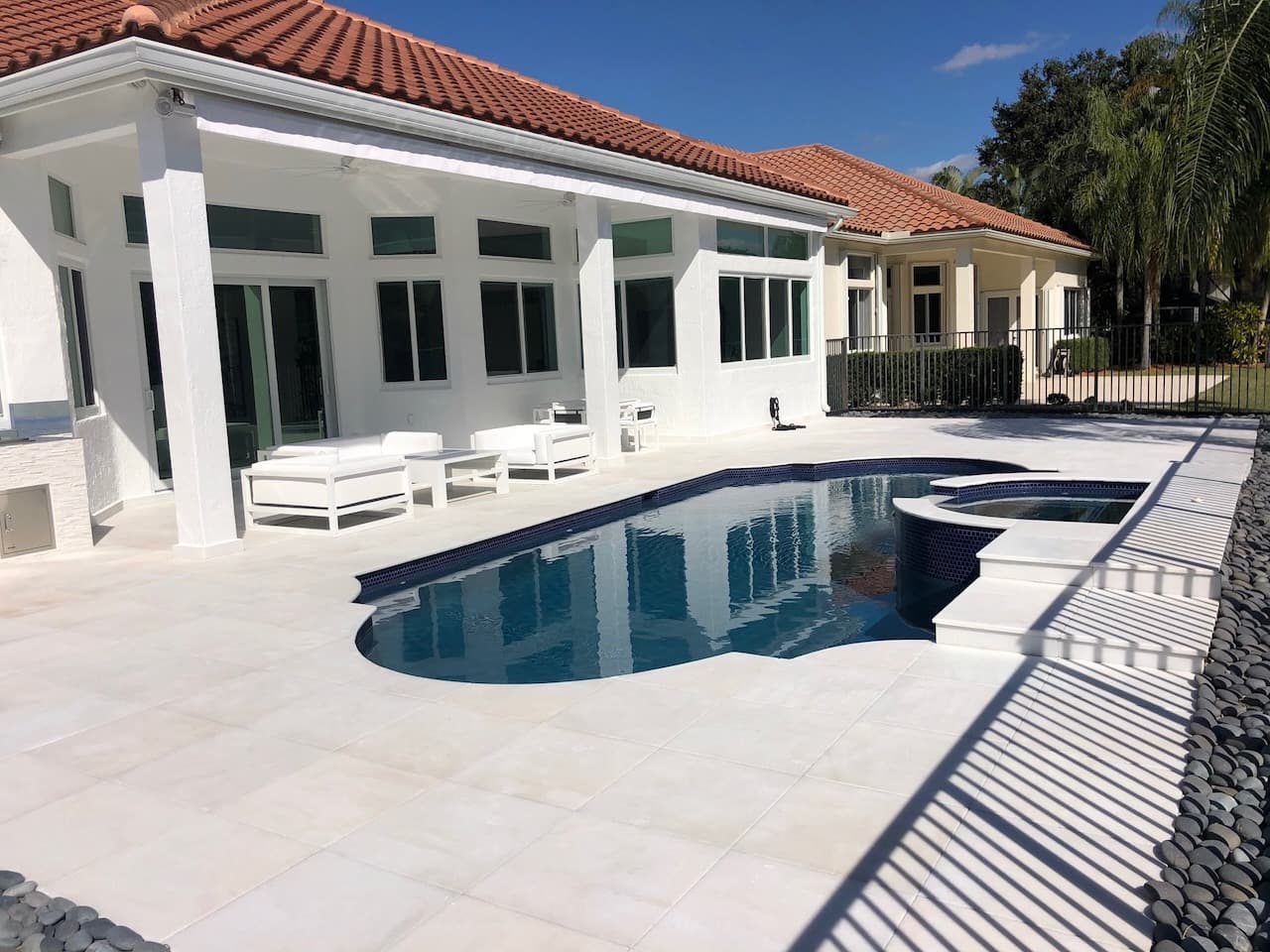 Pool renovation and outdoor living project photo 8 - Blue Clair Pool South Florida