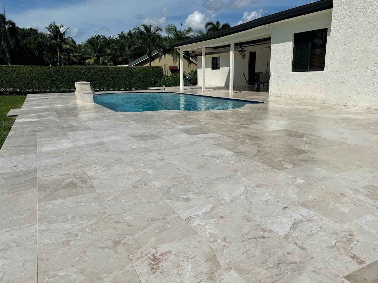Pool renovation and outdoor living project photo 18 - Blue Clair Pool South Florida