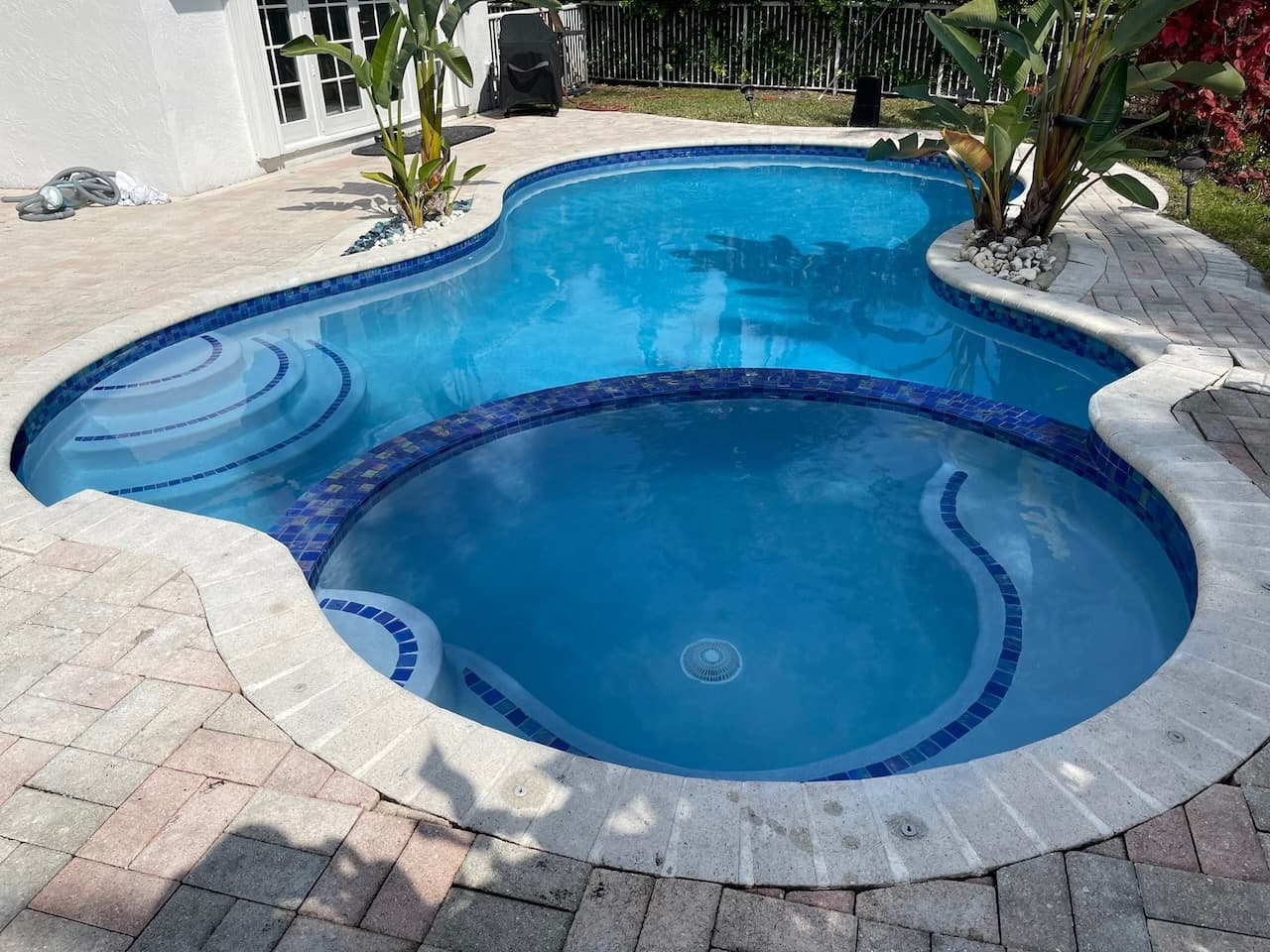 Pool renovation and outdoor living project photo 23 - Blue Clair Pool South Florida