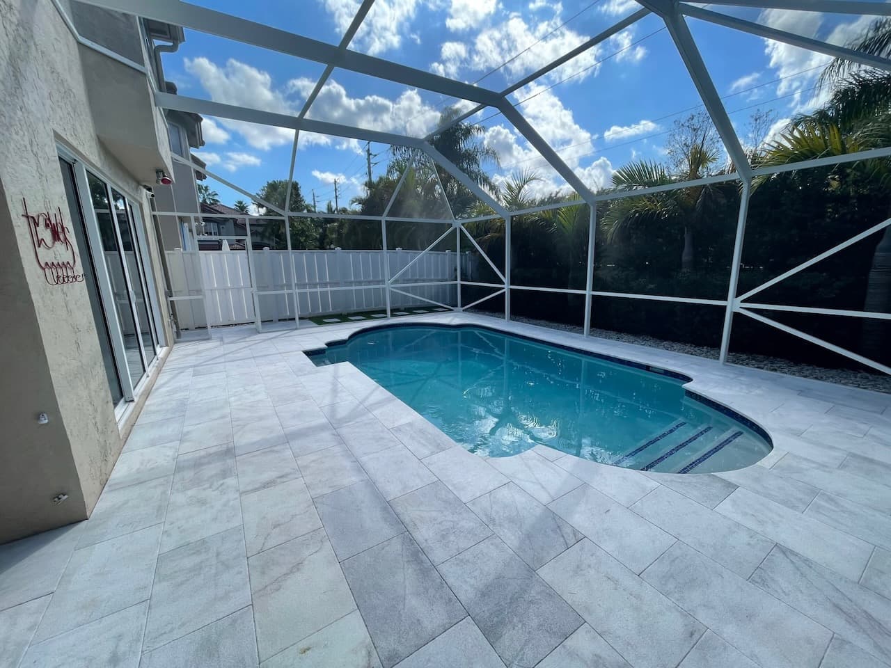 Pool renovation and outdoor living project photo 24 - Blue Clair Pool South Florida