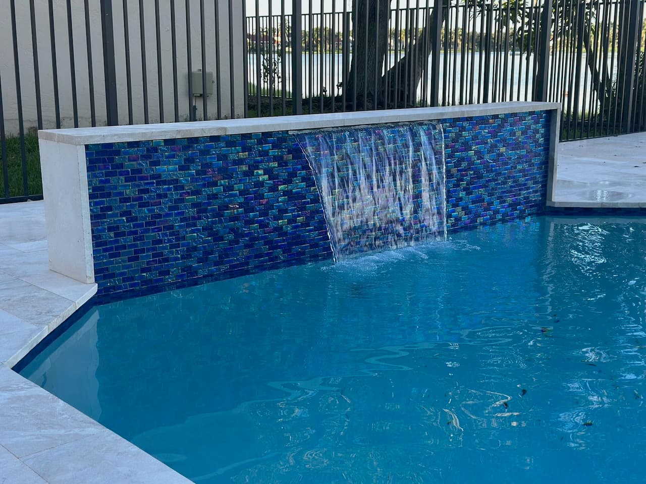 Pool renovation and outdoor living project photo 28 - Blue Clair Pool South Florida