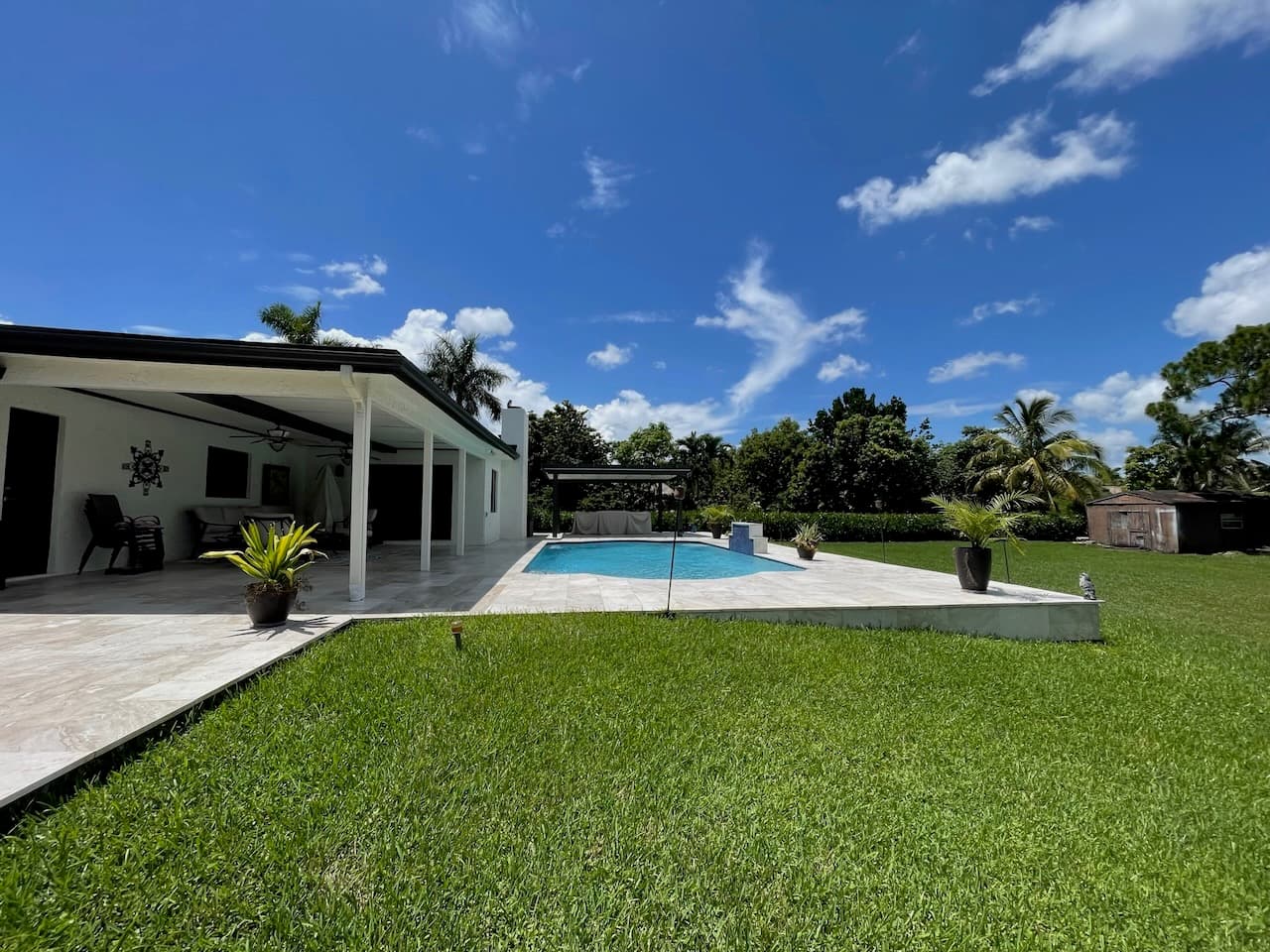Pool renovation and outdoor living project photo 35 - Blue Clair Pool South Florida