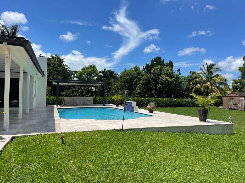 Pool renovation and outdoor living project photo 49 - Blue Clair Pool South Florida