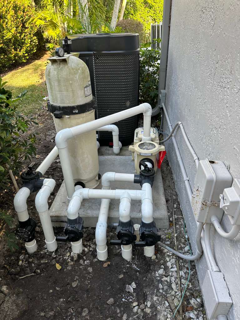 Pool chemistry testing and balancing in Plantation